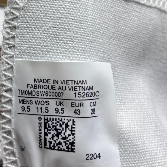 Converse Ctas High Skate For Men Casual Shoes Brown Canvas Custom 152620C-WBW - Picture 7 of 8